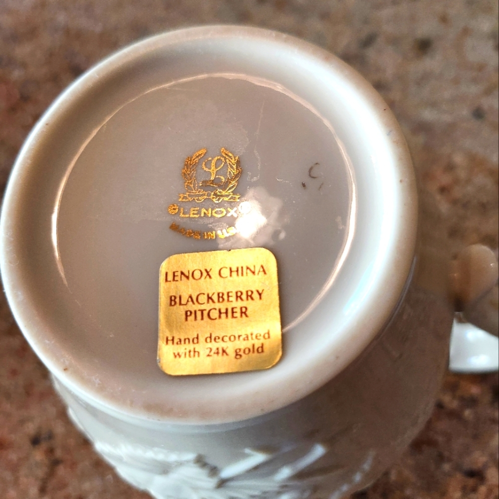 🌟VINTAGE LENOX🌟Pitcher - Picture 5 of 5